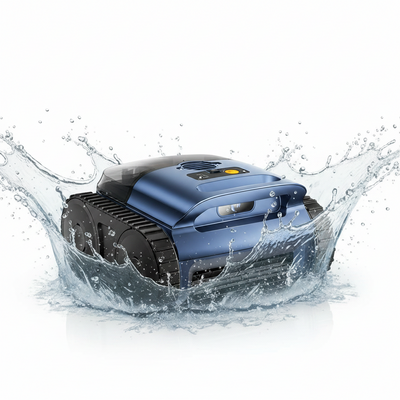 [2026 Release] Automatic Robotic Pool Vacuum for Inground & above Ground Pools, Wall Climbing Pool Vacuum Cleaner, Cleans Floor, Walls, Waterline, Drain & Skimmer up to 2150 Sq. Ft., 190 Min